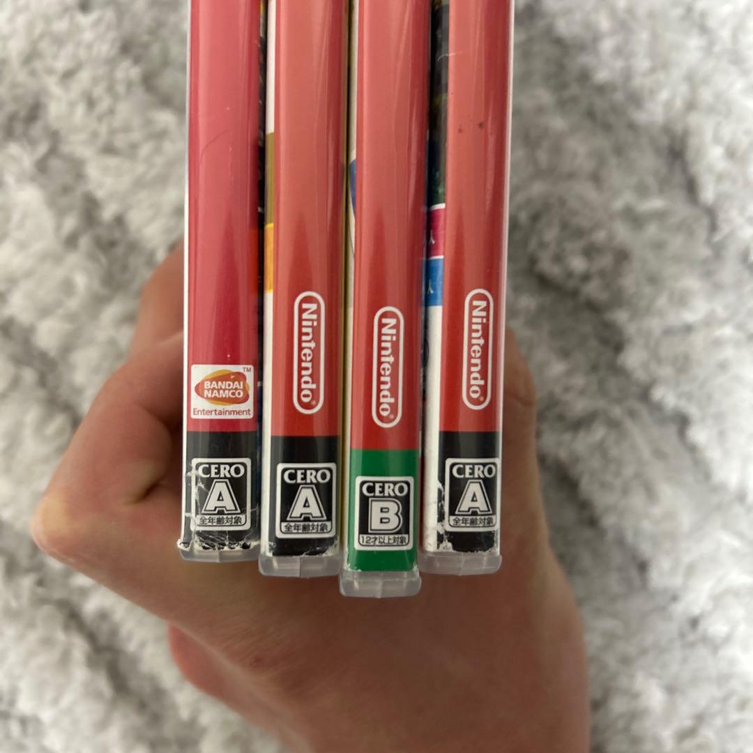 タイムセールNintendo Switch カセットまとめ売り！ ストラップ付き