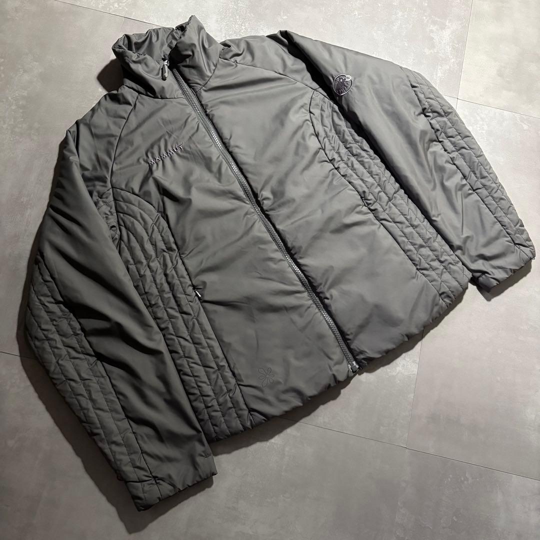 美品 MAMMUT マムート　パフジャケット　インサレーションジャケット　グレー