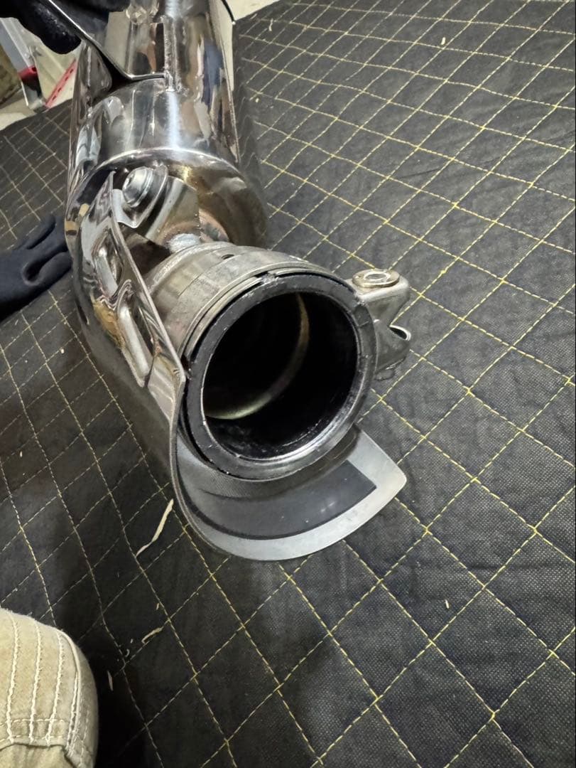 z900rs2025年純正マフラー未使用品　イエローボール