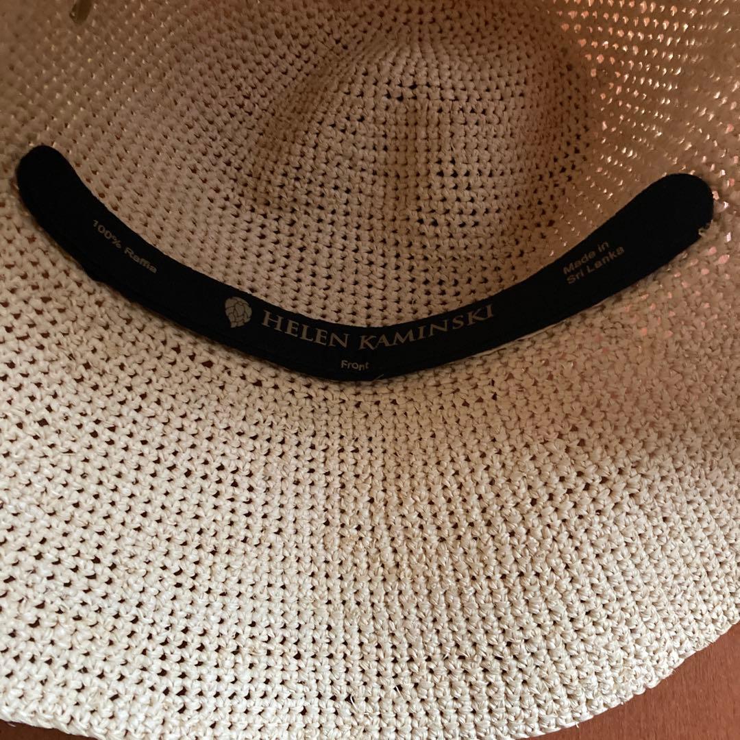 HELEN KAMINSKI Eroji 麦わら帽子 ベージュ