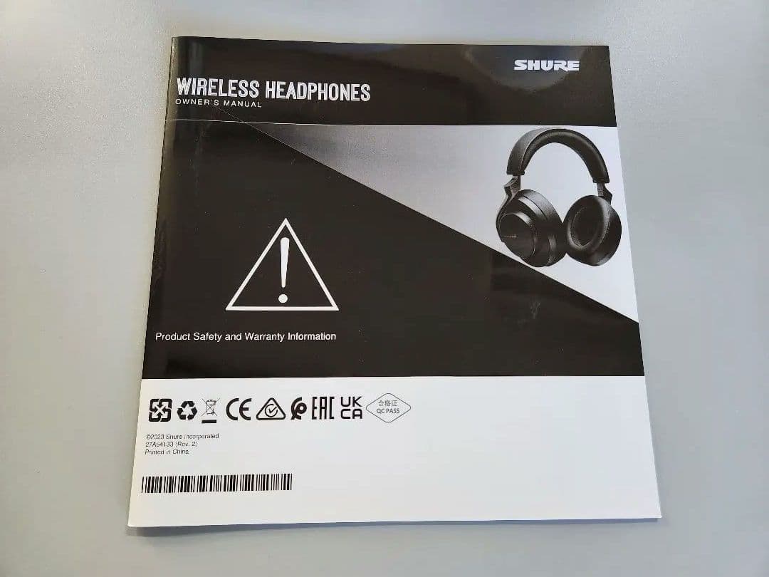 SHURE AONIC 50 ワイヤレスヘッドホン 第2世代