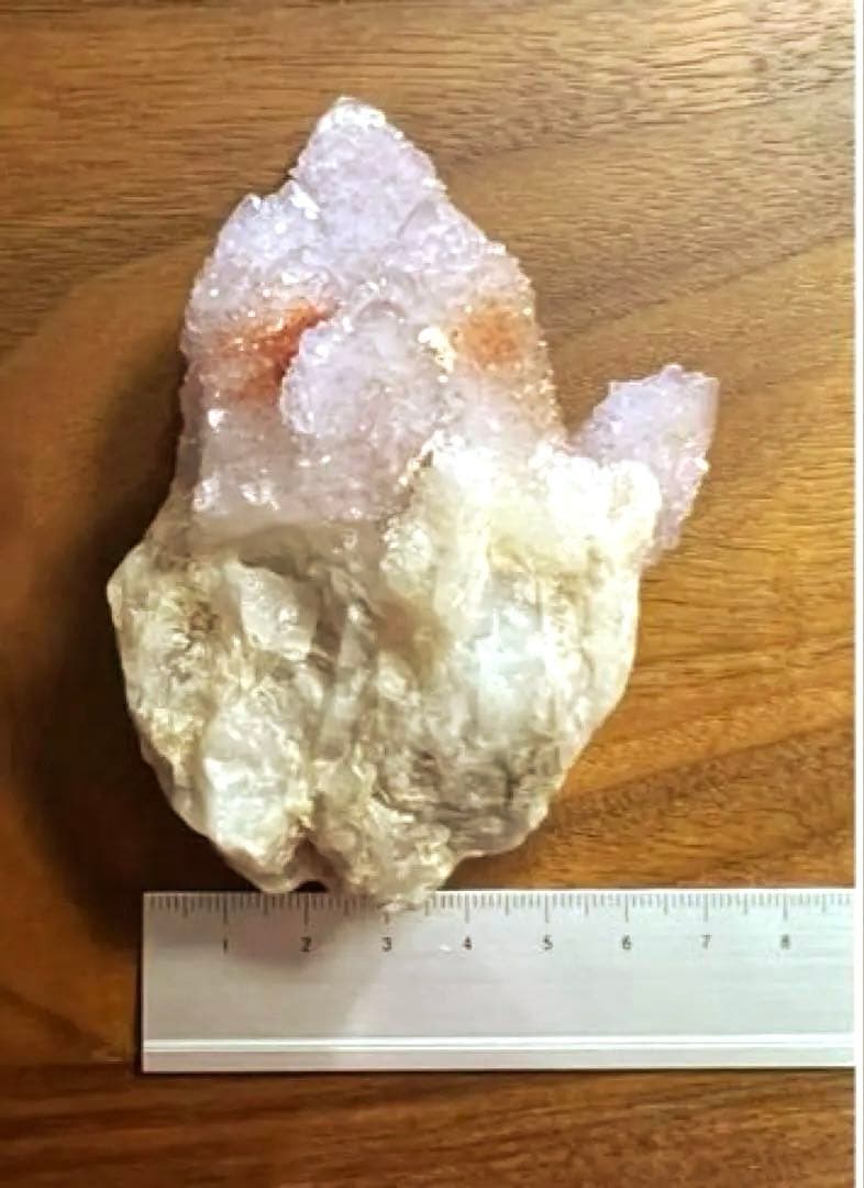 スピリットクォーツ　カクタスクォーツ　サボテン水晶　アメジスト　220g