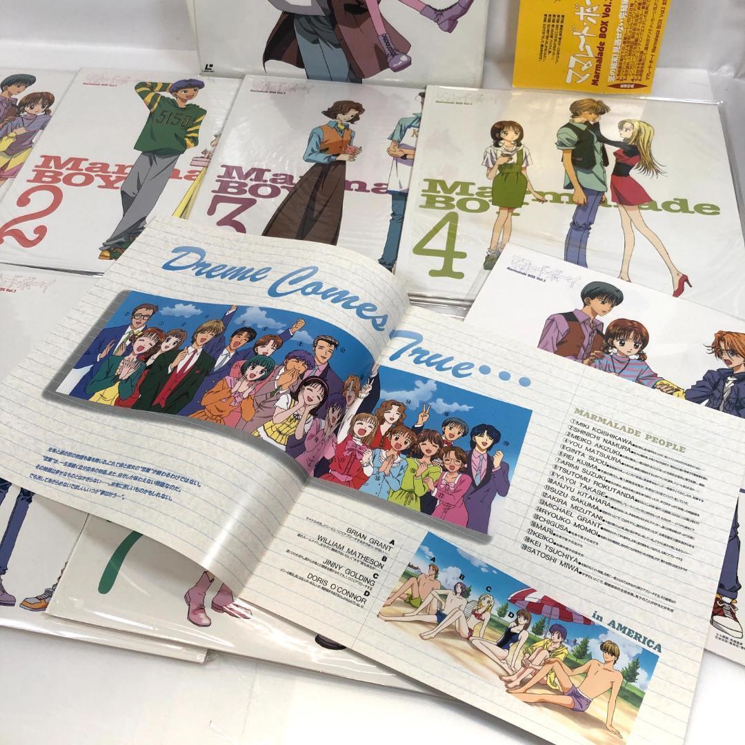 LD,ママレード・ボーイ LD BOX 1〜3BOX、　ディスク21枚　限定品