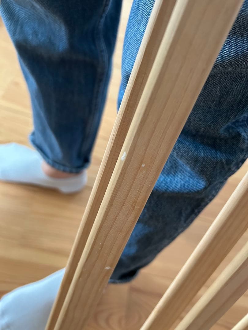 ネビオ　木製　ベビーサークル　8枚パネル　説明書付き　欠品なし