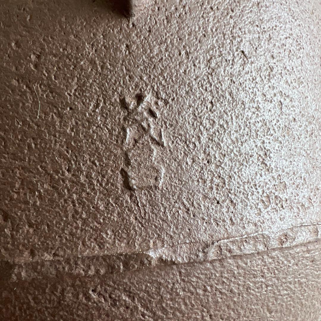 釜師根来茂昌　阿弥陀堂釜　共箱　最大幅約23㎝/2803g 東Y7-1209②