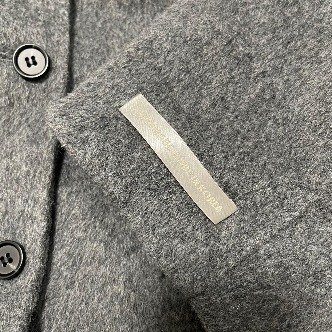 Didot.showroom 【HAND MADE】ノーカラーウールジャケット