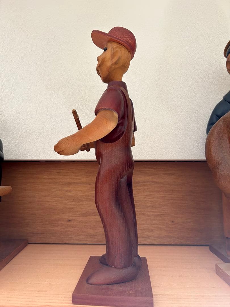 イタリア　ROMER 木製人形　カーペンター