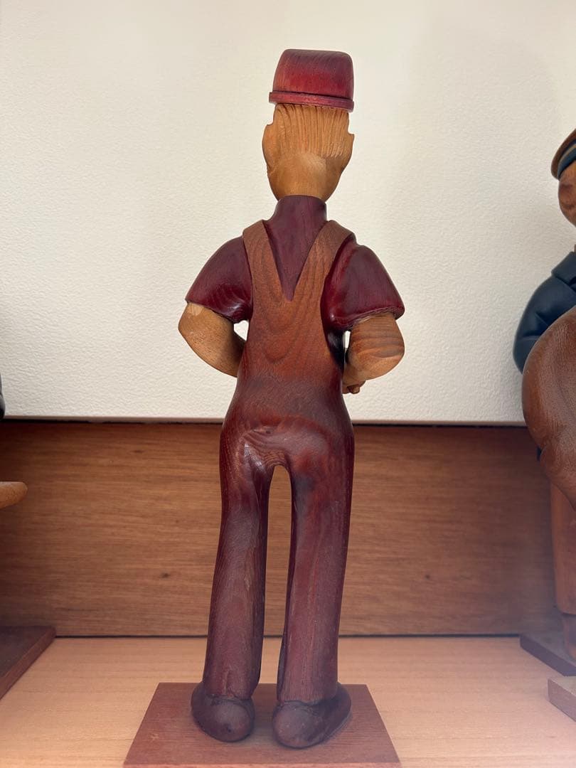 イタリア　ROMER 木製人形　カーペンター