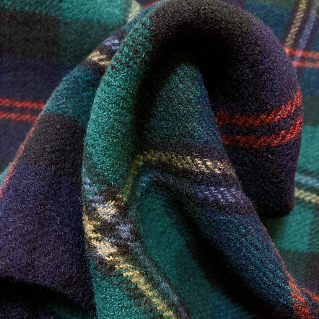 【新品】Ralph Lauren ラルフローレン チェック柄ひざ掛け ウール