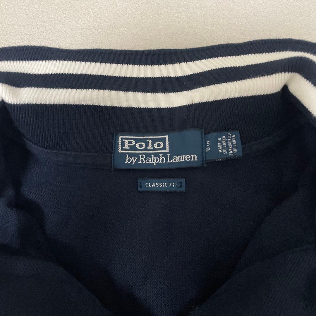 人気 完売 コラボ ラルフローレン ヤンキース ポロシャツ ネイビー S