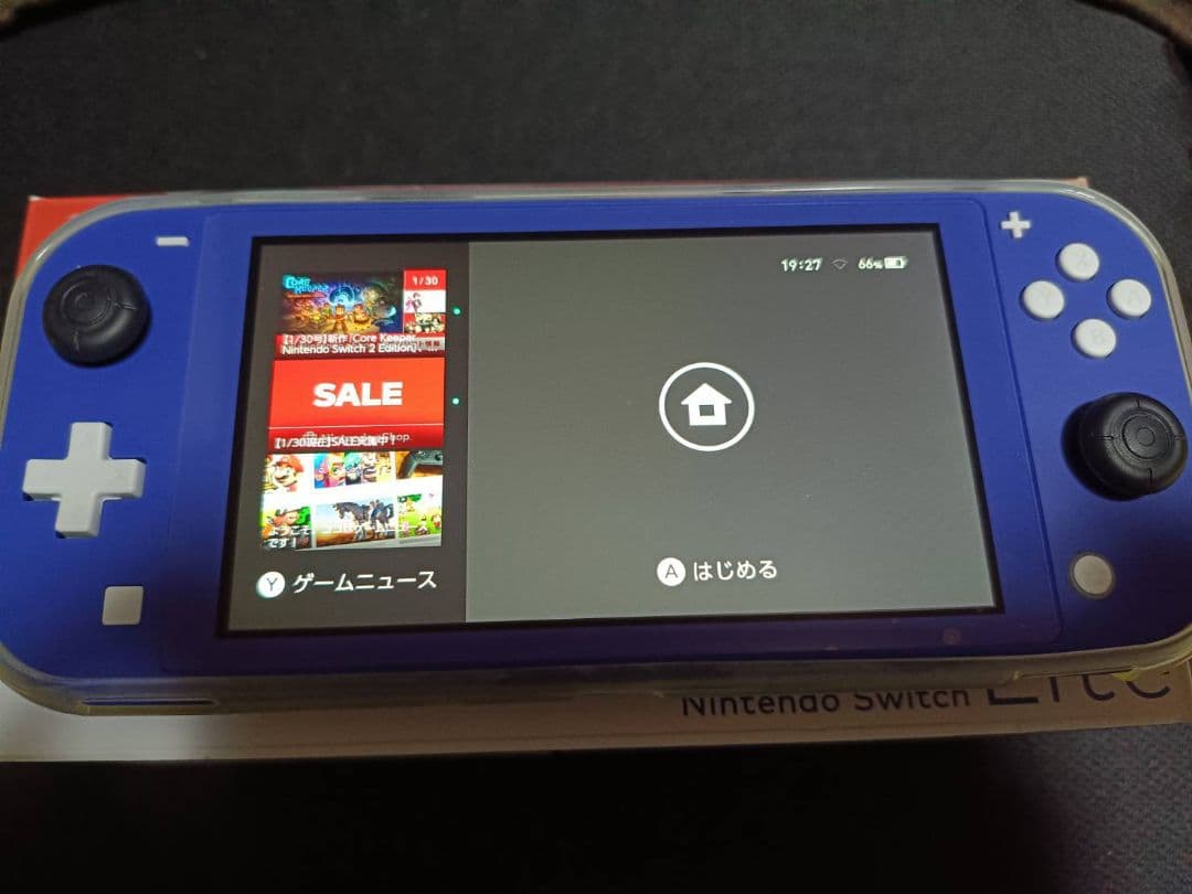 ニンテンドースイッチライト ブルー 中古美品