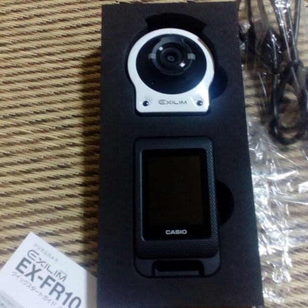ビデオカメラCASIOEXFR10
