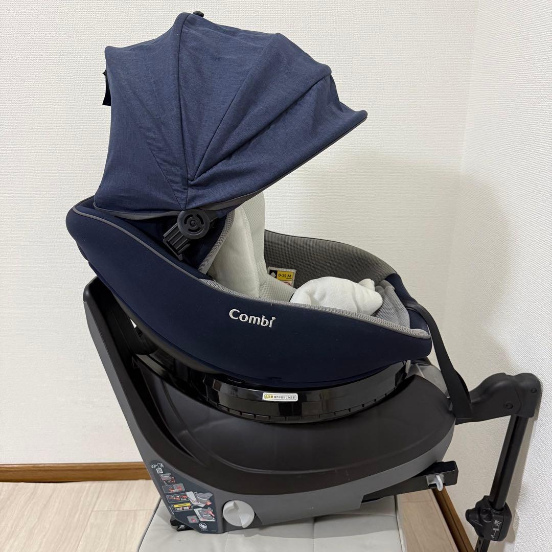 【美品】Combi コンビ クルムーヴ アドバンス エッグショックISOFIX