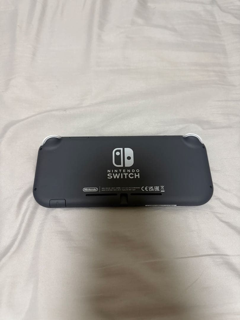 超美品Nintendo Switch Lite グレー 本体 ACアダプター付き