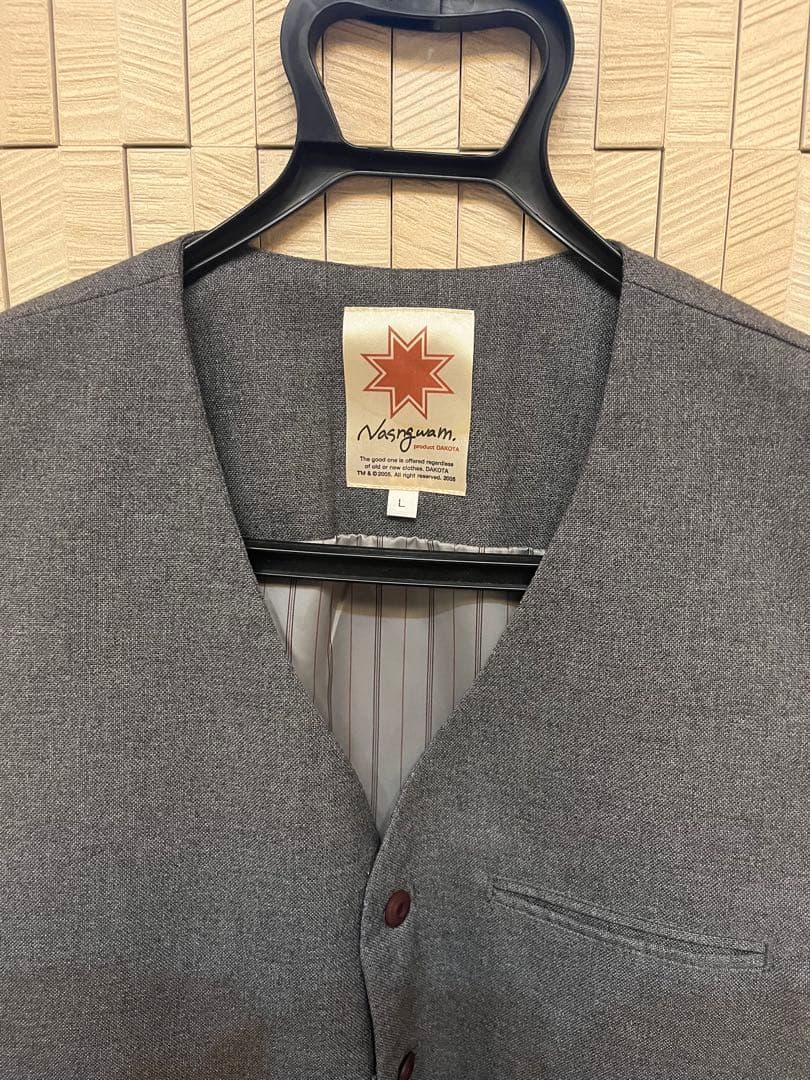 nasngwam ナスングワム CALM ジャケット パンツ ベスト 3点セット