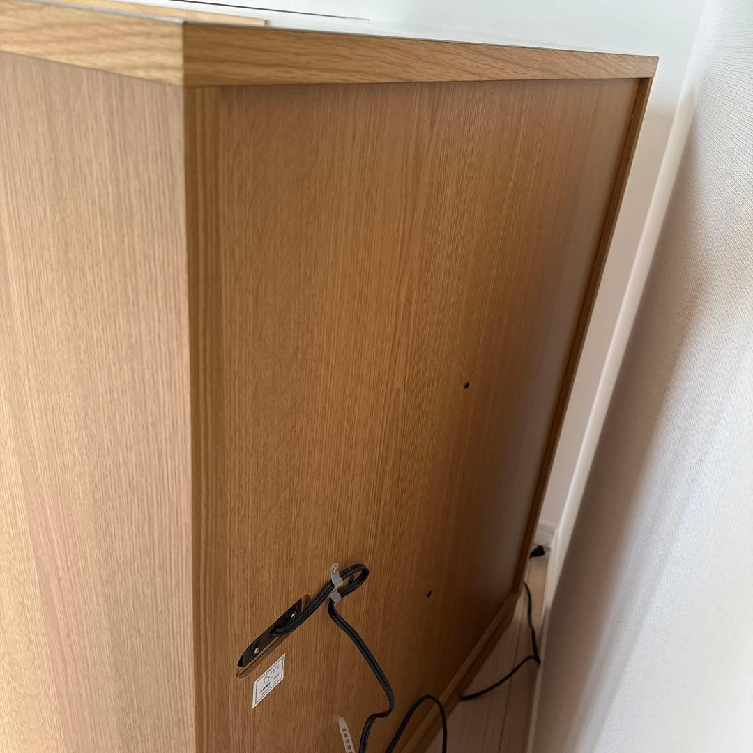 unico SOLK キッチンカウンター 食品棚 キャビネット