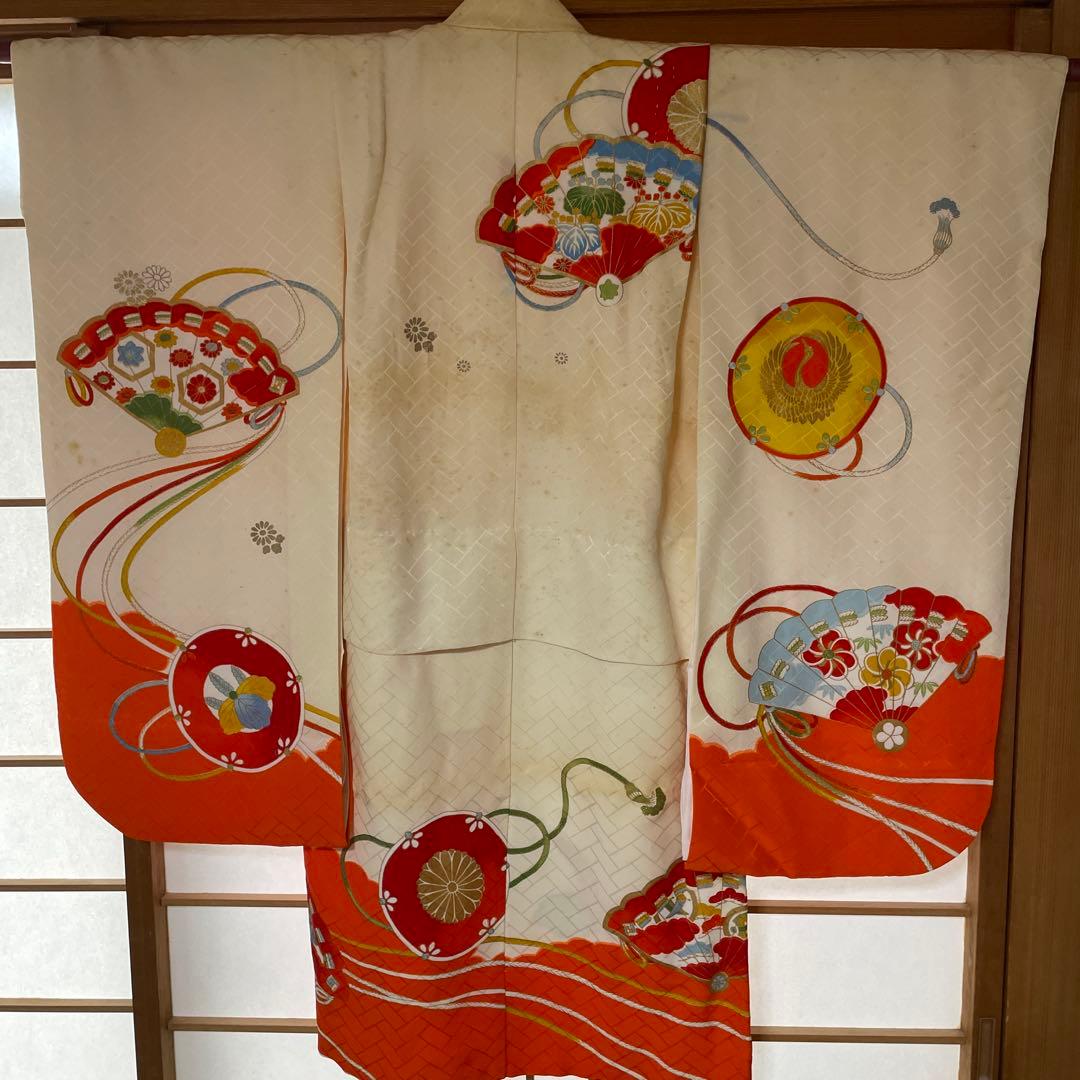 七五三　七歳着物と小物セット　訳あり