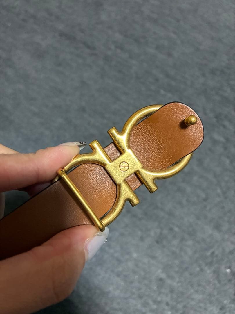 Salvatore Ferragamo ブラウン ベルト