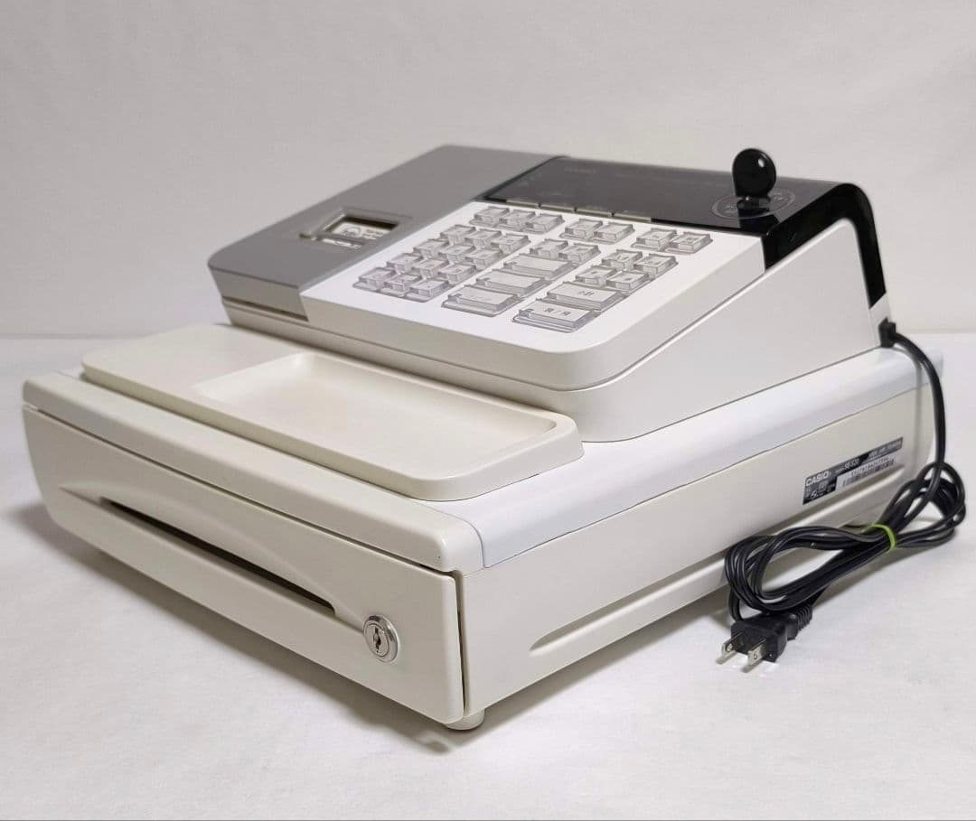 40【送料無料】訳あり格安！CASIO★電子キャッシュレジスター★SE-S20