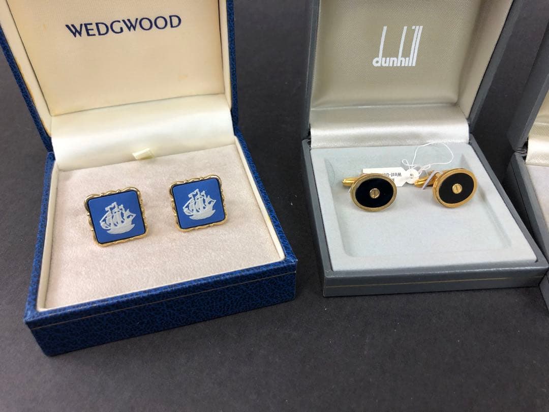 d*7様 ディオール・ダンヒル・デュポン・バーバリー他　タイピン・カフスまとめ