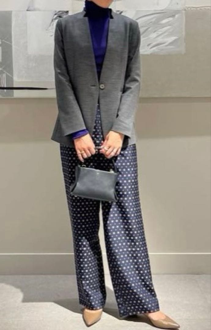 TOMORROWLAND ポリエステルウールモクロディ キザミカラー　新品