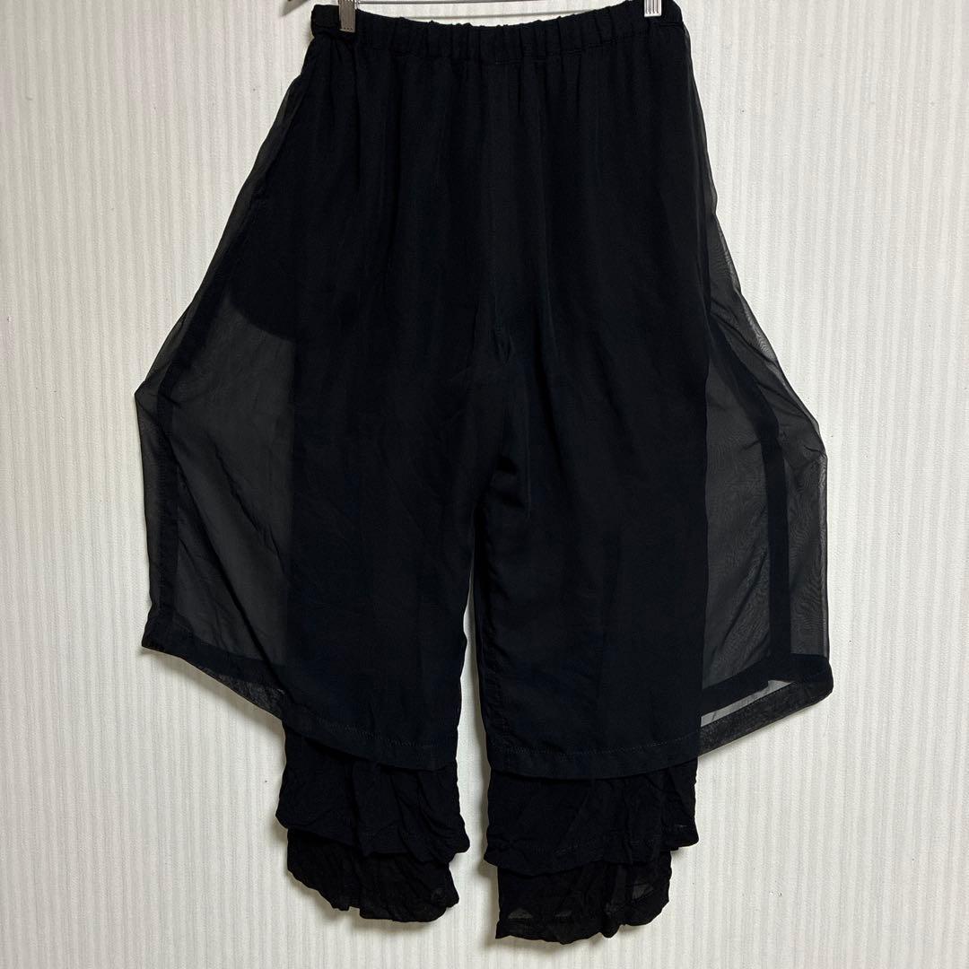 #1034 COMME des GARÇONS シアーレイヤードパンツ 古着