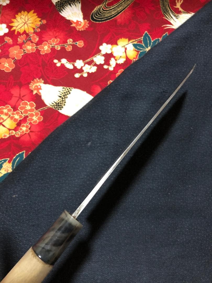 【研ぎ済み】VG10本割込み　本荘国行　三徳包丁　和包丁　ナイフ　料理　釣り