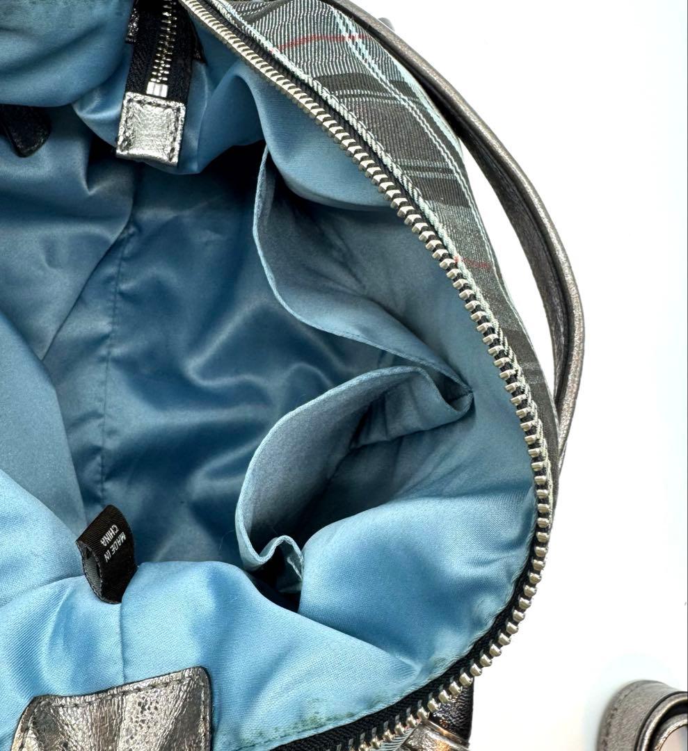 希少 Coach shoulder bag 2way check pattern