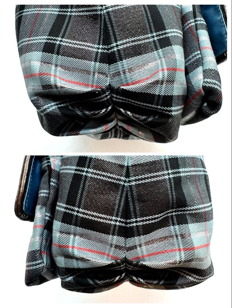 希少 Coach shoulder bag 2way check pattern