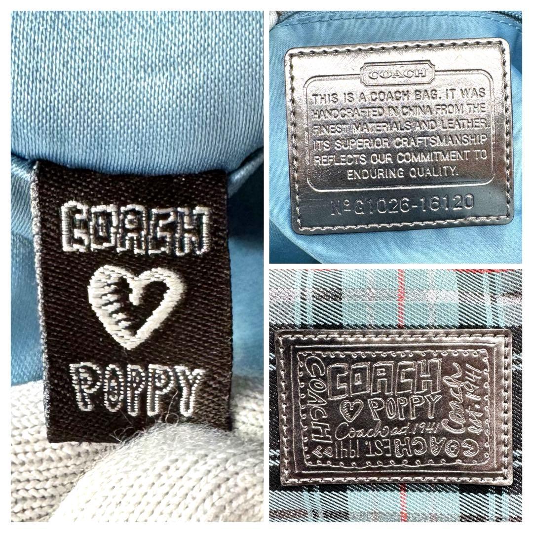 希少 Coach shoulder bag 2way check pattern