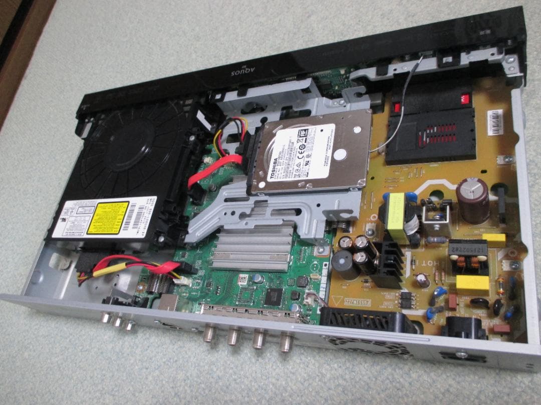 動作良好☆SHARP 2番組同時録画 ブルーレイレコーダー BD-W580