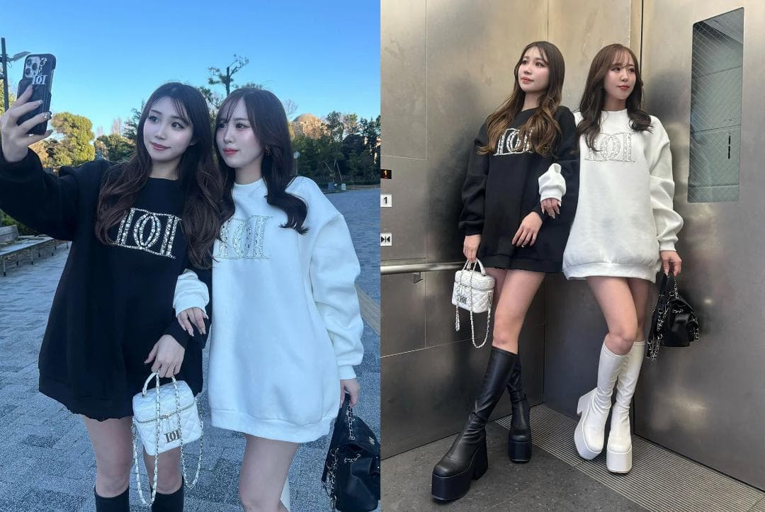 ダーリッチ darich DDロゴビジュースウェットプルオーバー イエロー