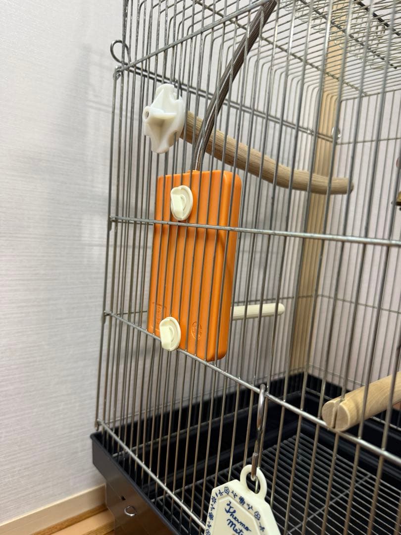 中古　HOEI 鳥カゴ　付属品・ヒーター