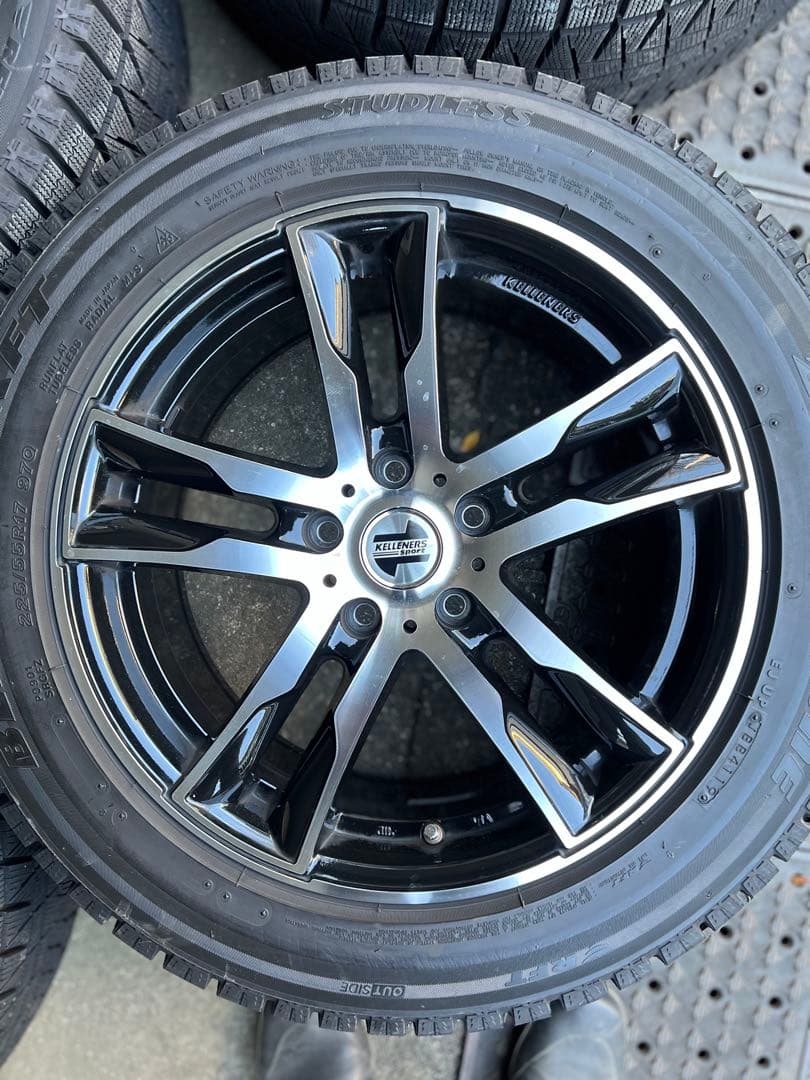 BMW X1 スタッドレスタイヤ(ブリザックRFT)ホイール17インチ4本セット