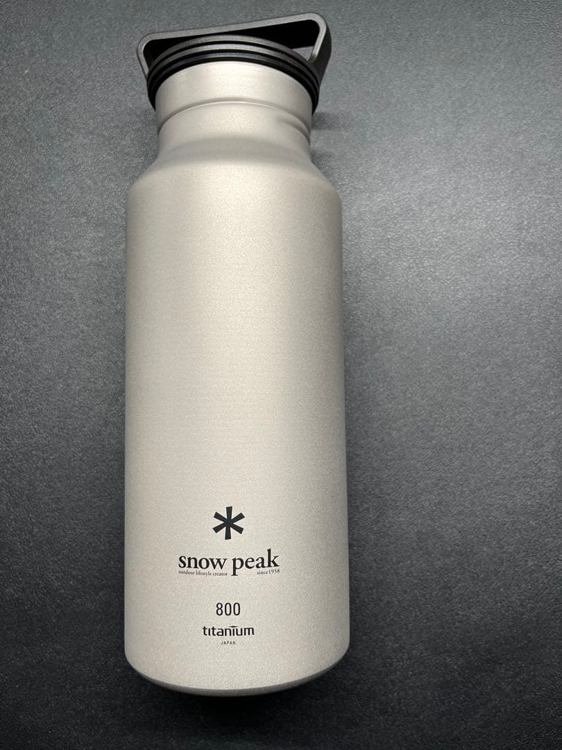  peak オーロラボトル800 チタン シルバーカラー