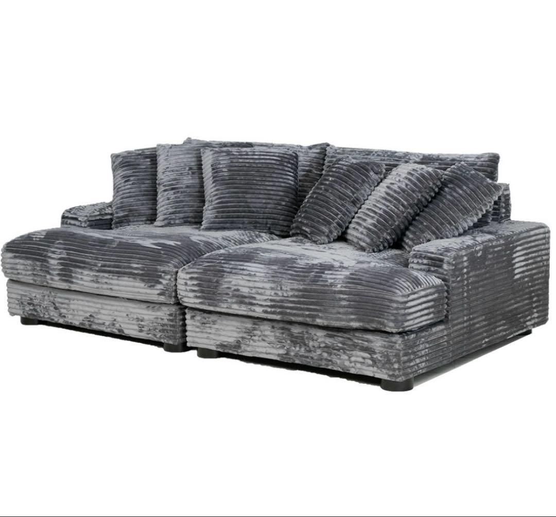 ラッシュルーム　ディープソファソファベッドカウチソファグレー