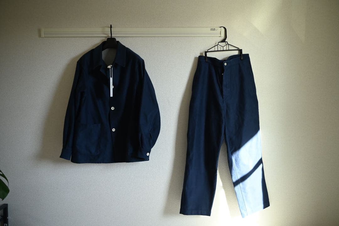 激レア　タグ付き　21aw maatee&sons モールスキンセットアップ