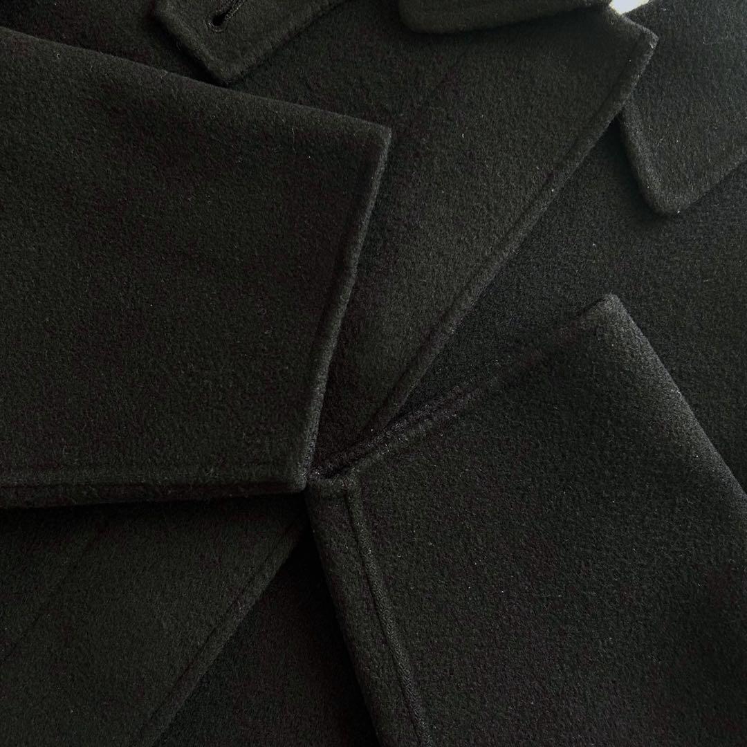 crewre クルーレ 2wayウールリバーショートコート サイズ3 ブラック