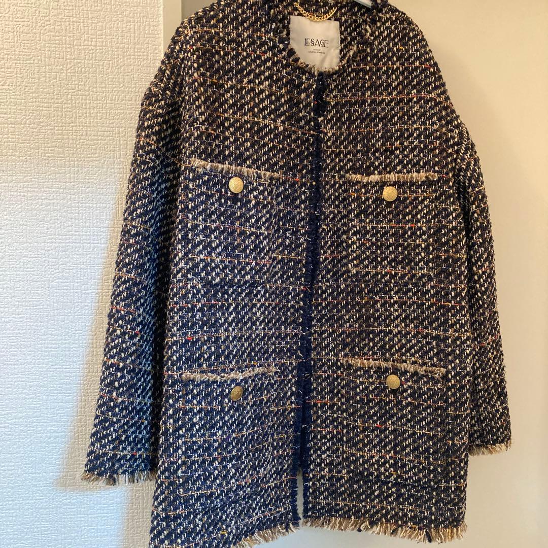 ふわこ《SP》L'ESSAGE GIOLICAツイードBIGジャケット