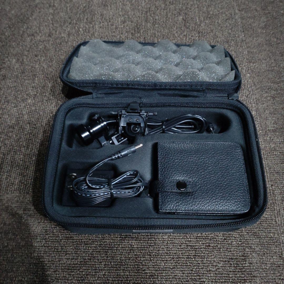 歯科　拡大鏡　ヘッドライト　クリップ付き