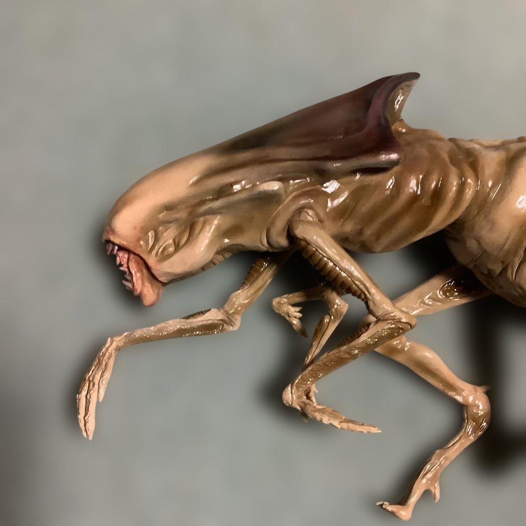 エイリアン★ソフビ★ガレージキット★クイーンチェストバスター★ALIEN★完成品