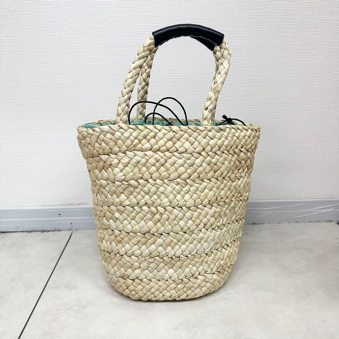 【ほのまま様】イアパピヨネ ナマケモノ カゴバッグ 美品