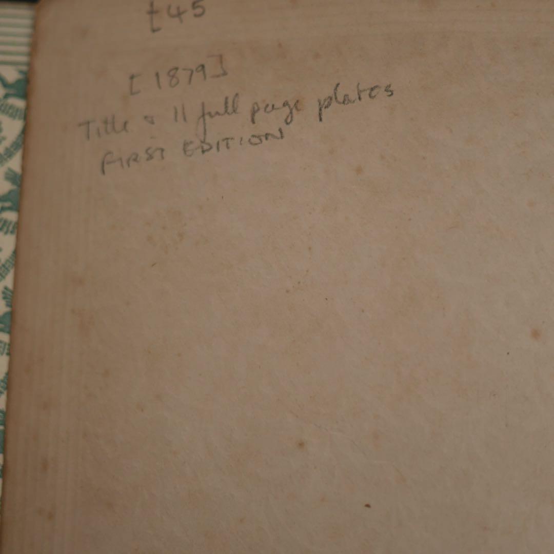 The Baby's Bouquet 1879年 絵本 イギリス 洋書 初版本