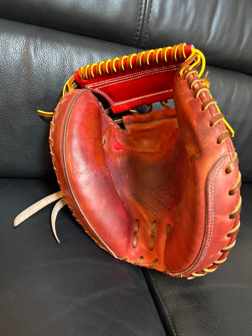 京*弥様 ミズノプロ硬式オーダーキャッチャーミット