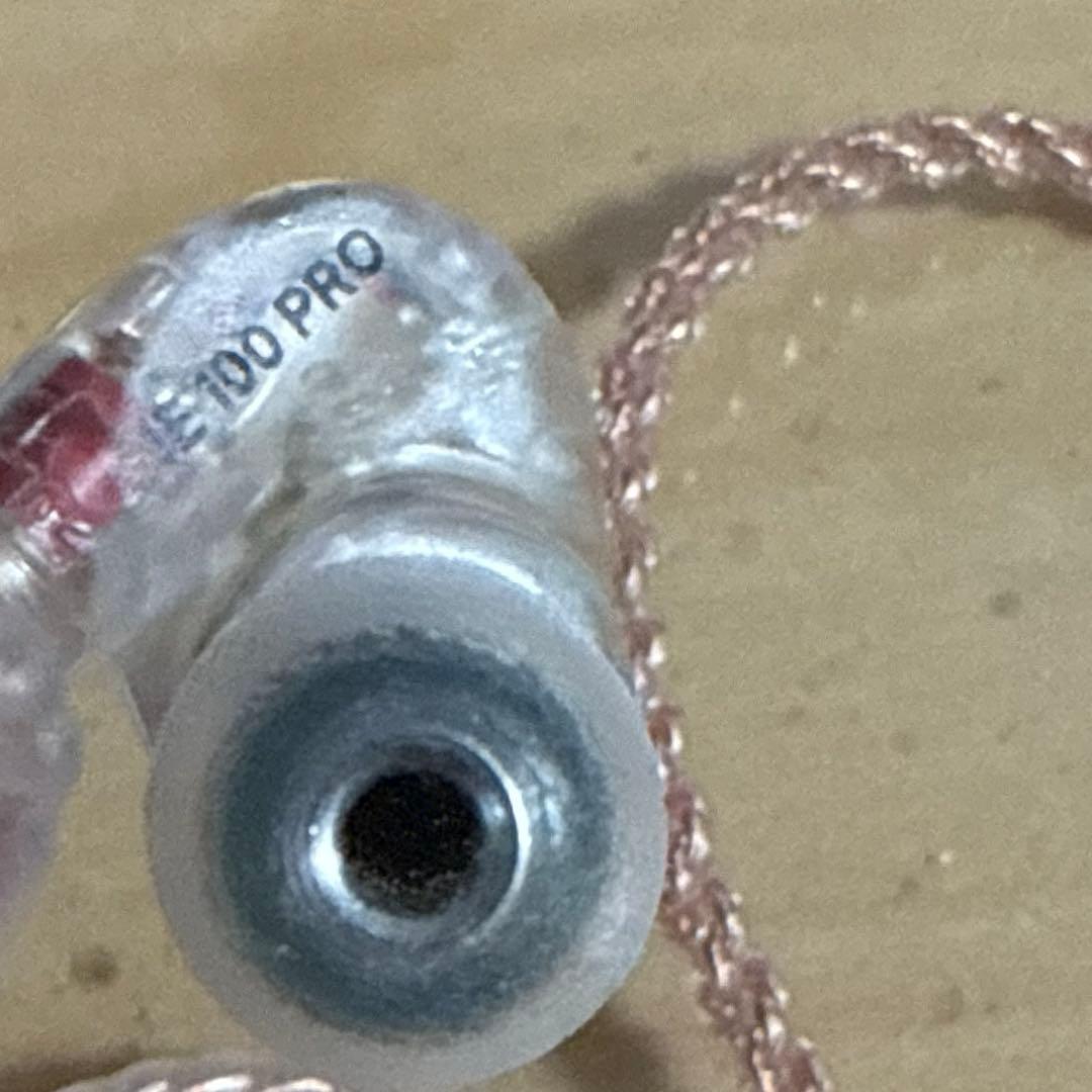 IE100PRO MMCXアダプタ　MMCXケーブル　イヤーピース付き