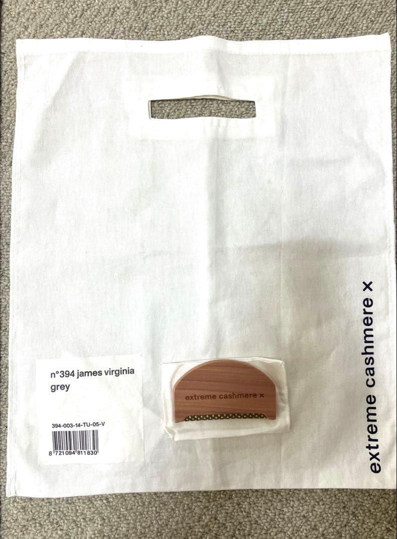 新品extreme cashmereキューバ ヴァージニア カシミアニットティー