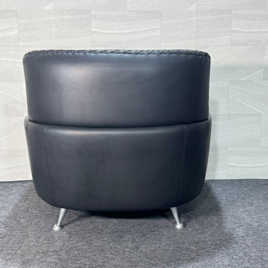 本革ソファ チェア 1人掛け 高級家具 おしゃれ 輸入家具 ドイツ製 d3514