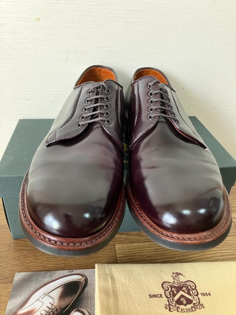 ALDENオールデンD8411C バーガンディー コードバン 9.5E