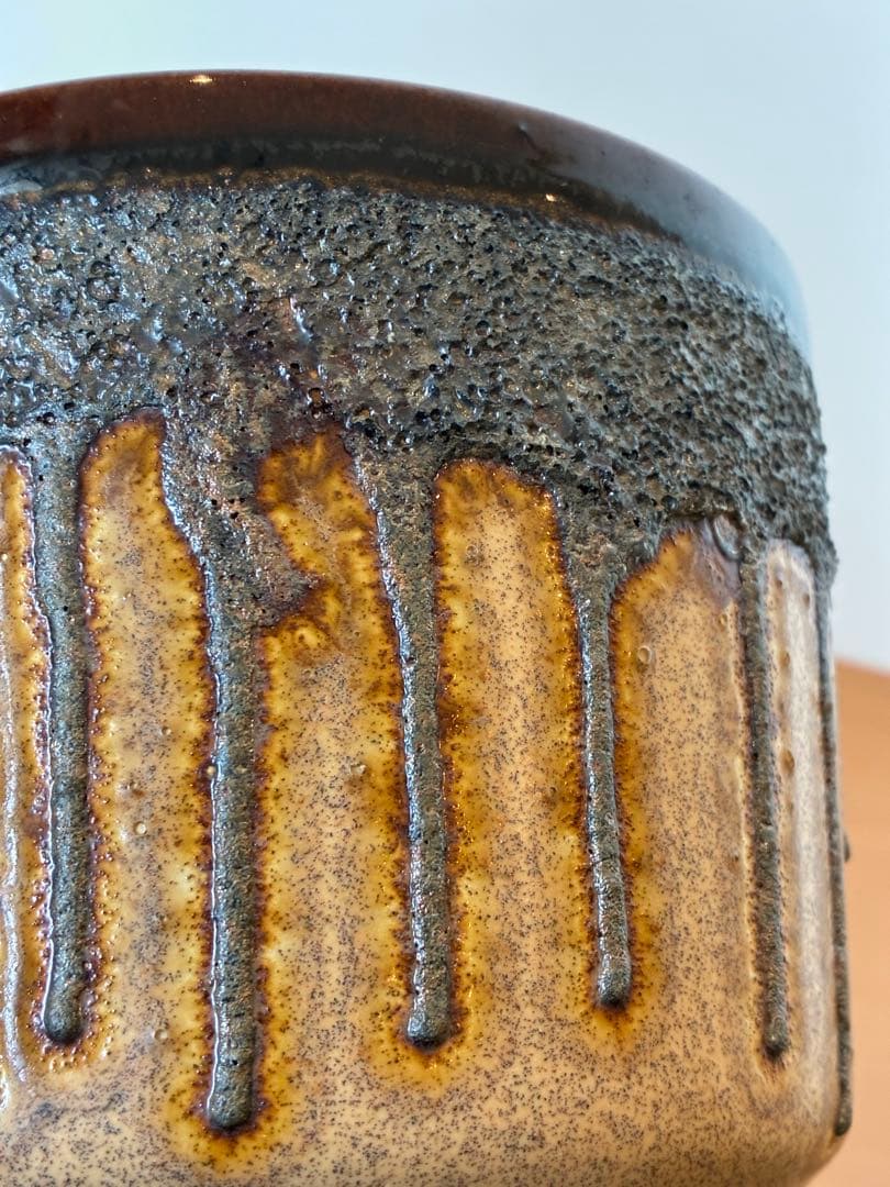 Fatlava Scheurich プランター 鉢 60年代 高さ11.7cm