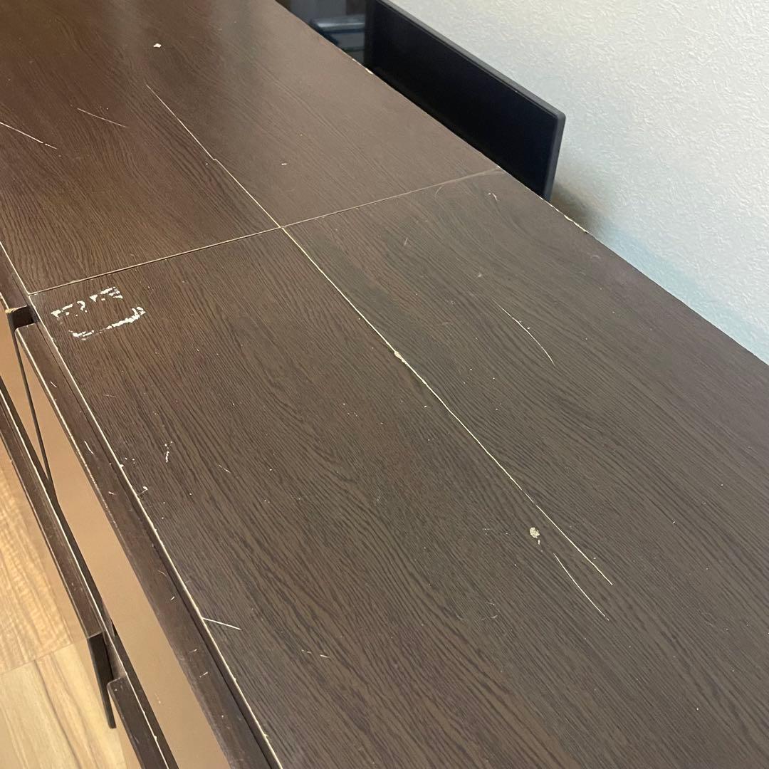 テレビ台 【伸縮式でサイズ調整可能】引き出し付き（TVはありません）